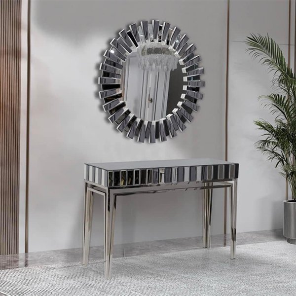 Alvina Console and mirror set