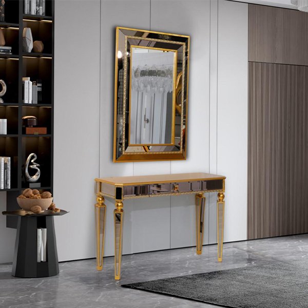 Asiyan Console and mirror set