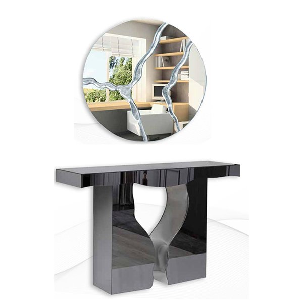Destina Console and mirror Set