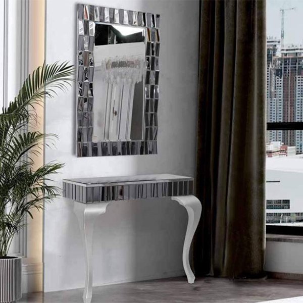 Eva Console and mirror set