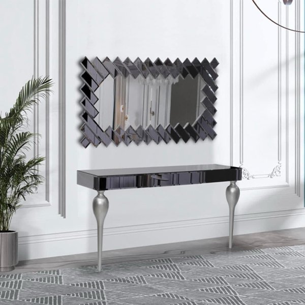 Fenomen console and mirror set